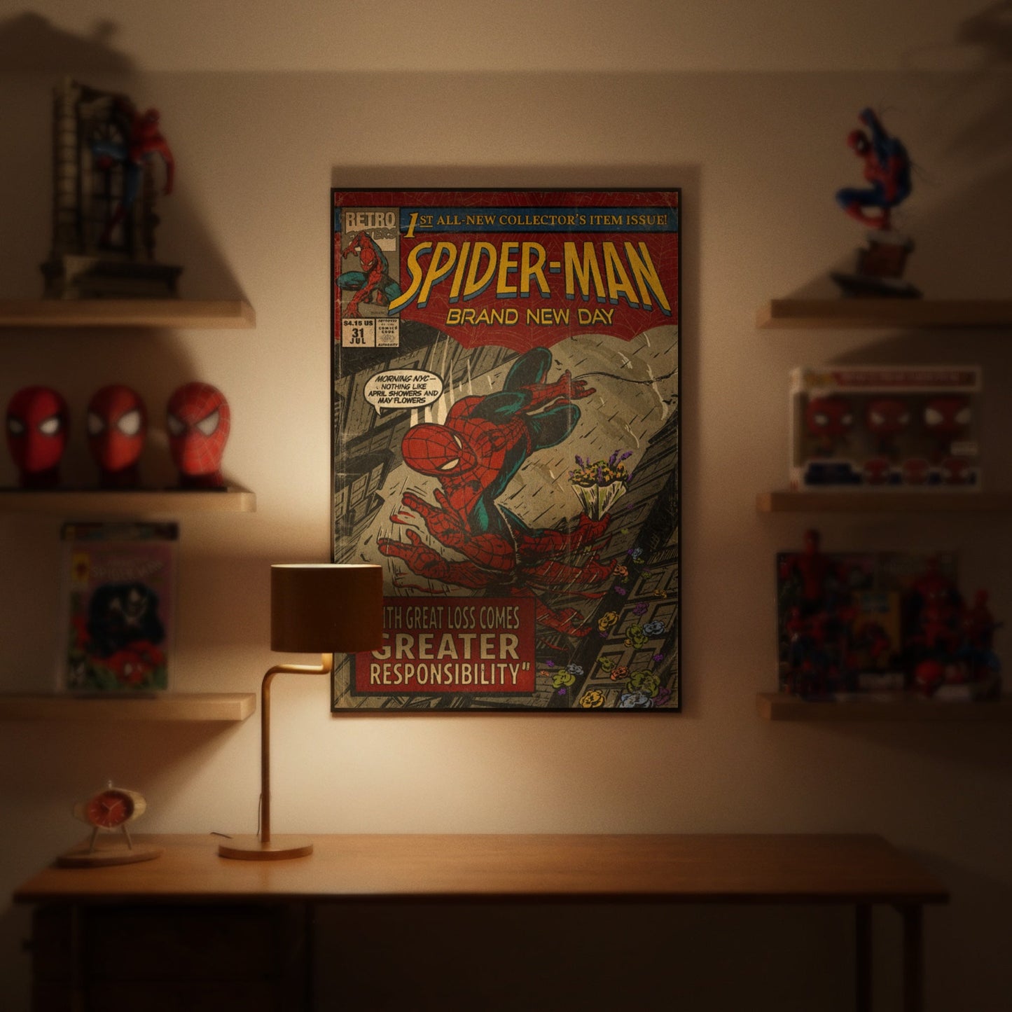 With Great Loss Comes Greater Purpose! paper print on wall