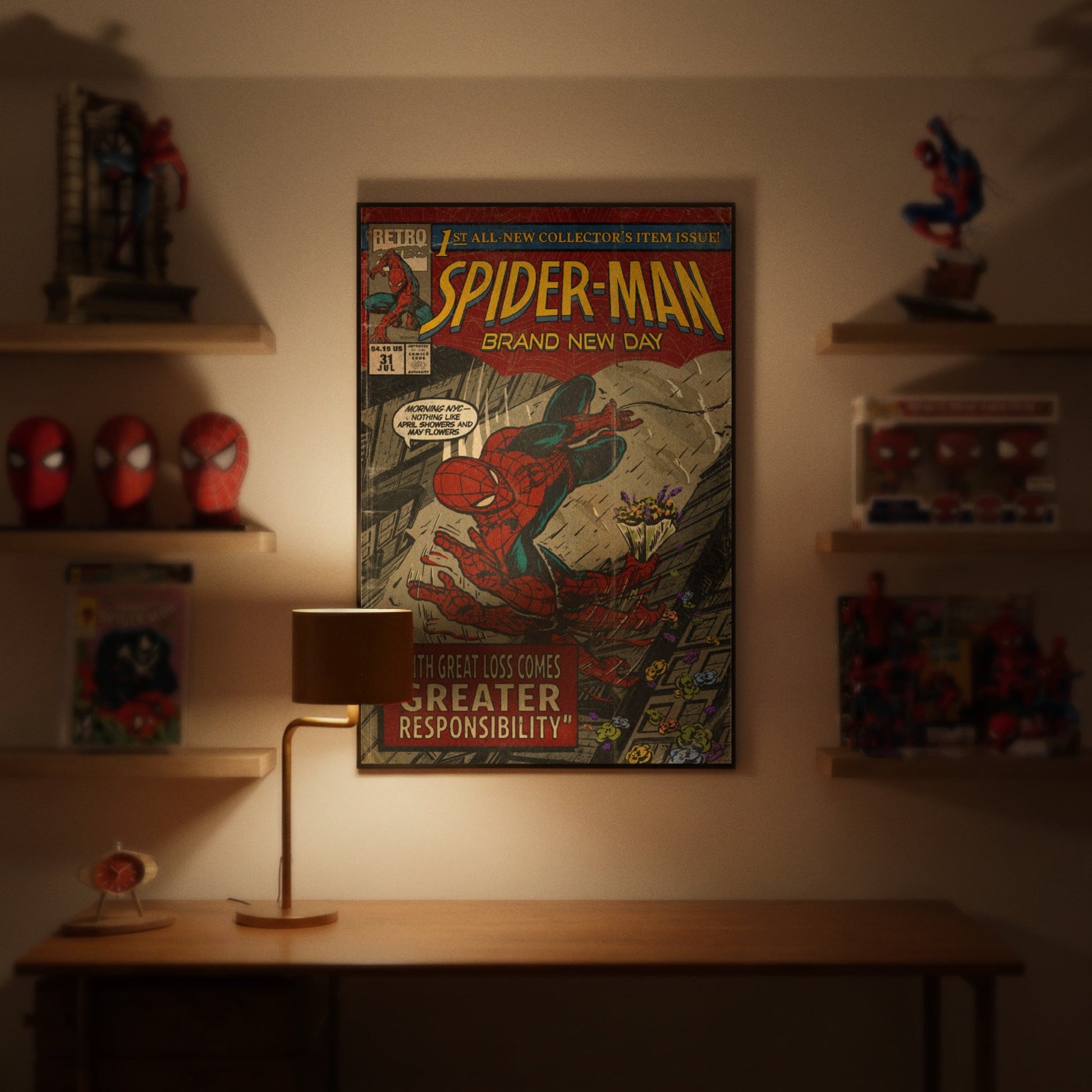 With Great Loss Comes Greater Purpose! paper print on wall