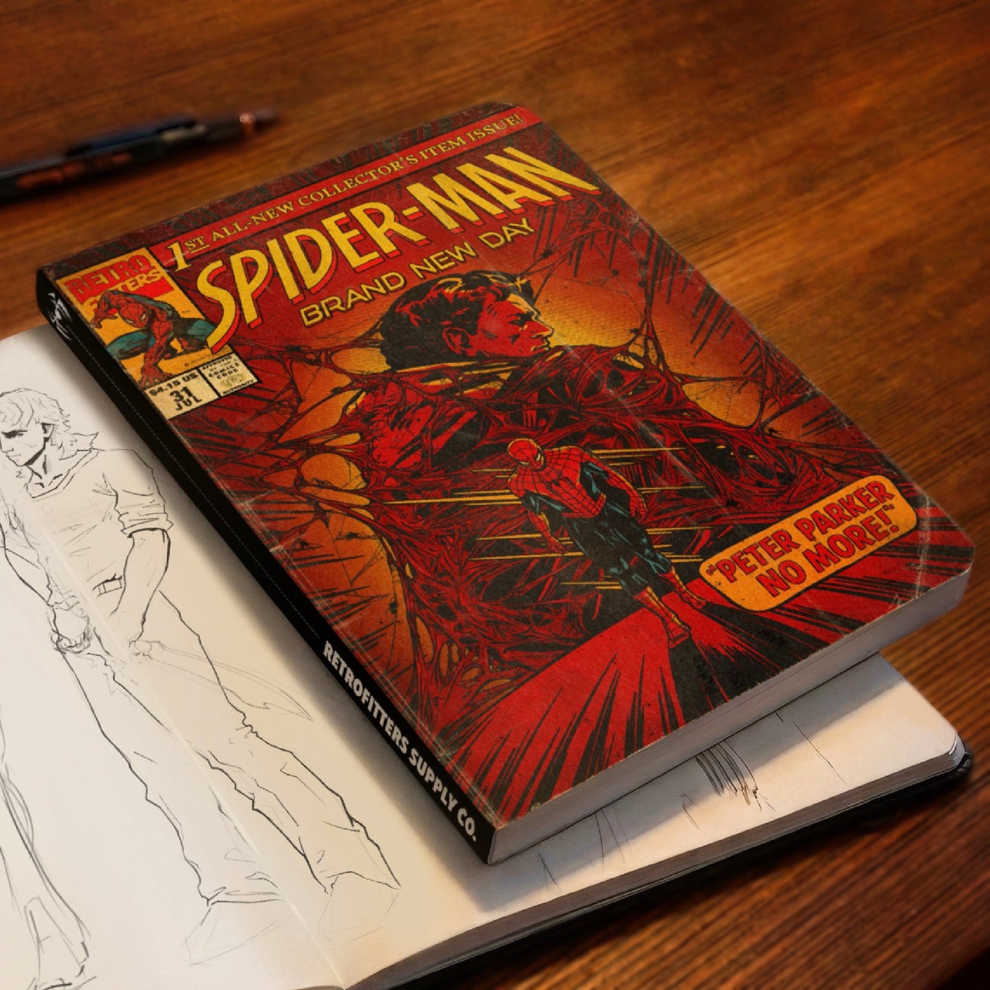 Peter Parker No More! notebook